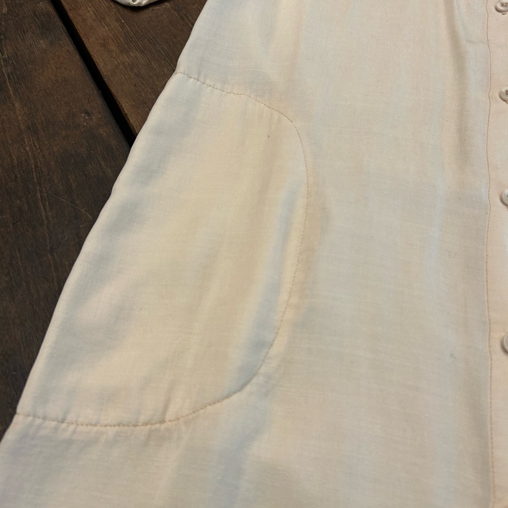 NWT Cloth and Stone Anthropologie Tencel Shirt Dress with Pockets! - Picture 6 of 8
